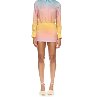 Ping Pong Gradient Silk Kjolar