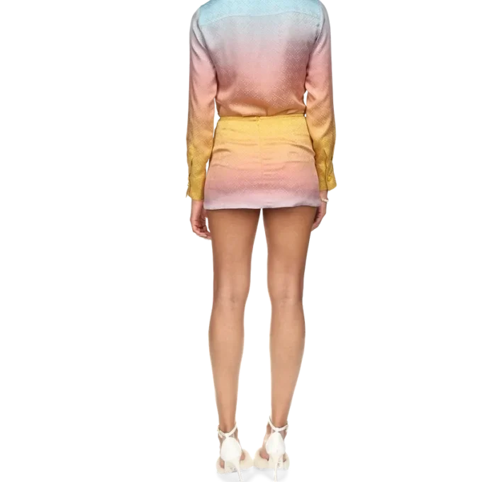 Ping Pong Gradient Silk Kjolar