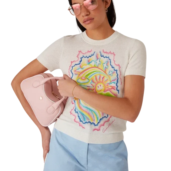 Pink Bowling Micro Bag