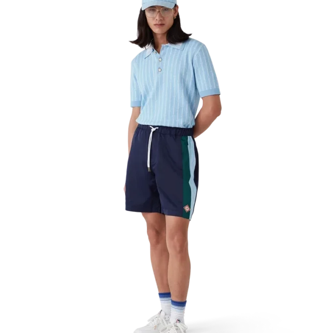 Pinstripe Laurel-träningsshorts