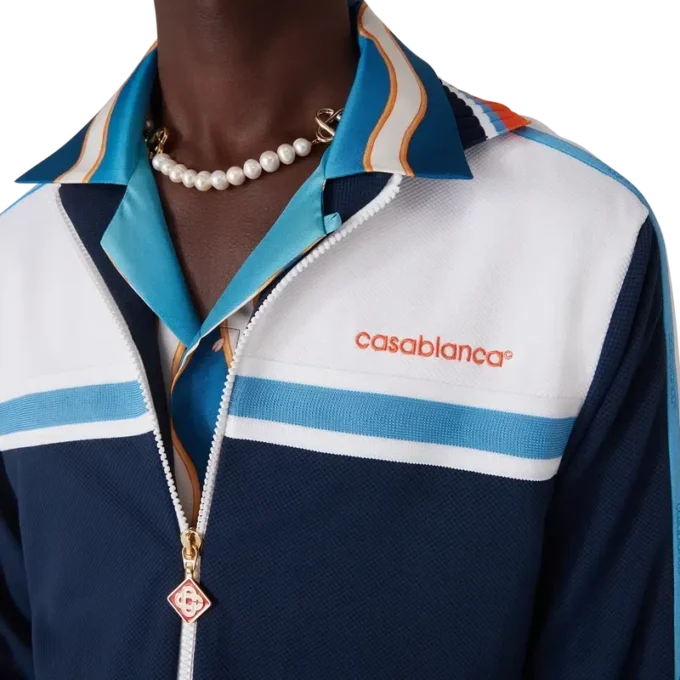 Piqué-träningsjacka