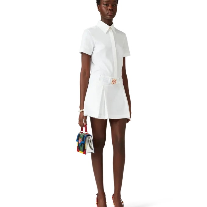 Plisserad tennisminiklänning Plisserad tennisminiklänning