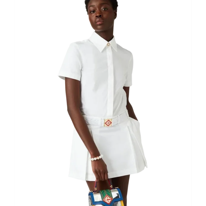 Plisserad tennisminiklänning Plisserad tennisminiklänning