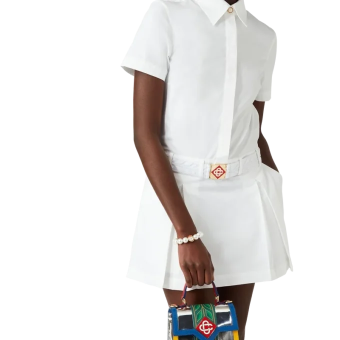 Plisserad tennisminiklänning Plisserad tennisminiklänning