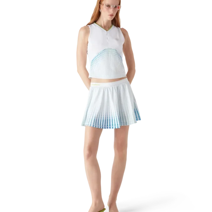 Racer-top med tennismotiv