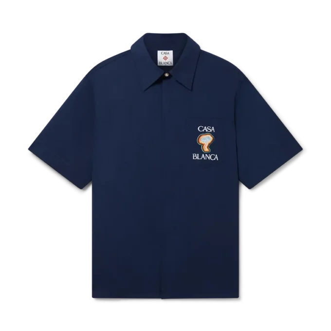 Rainbow Mushroom kortärmad skjorta