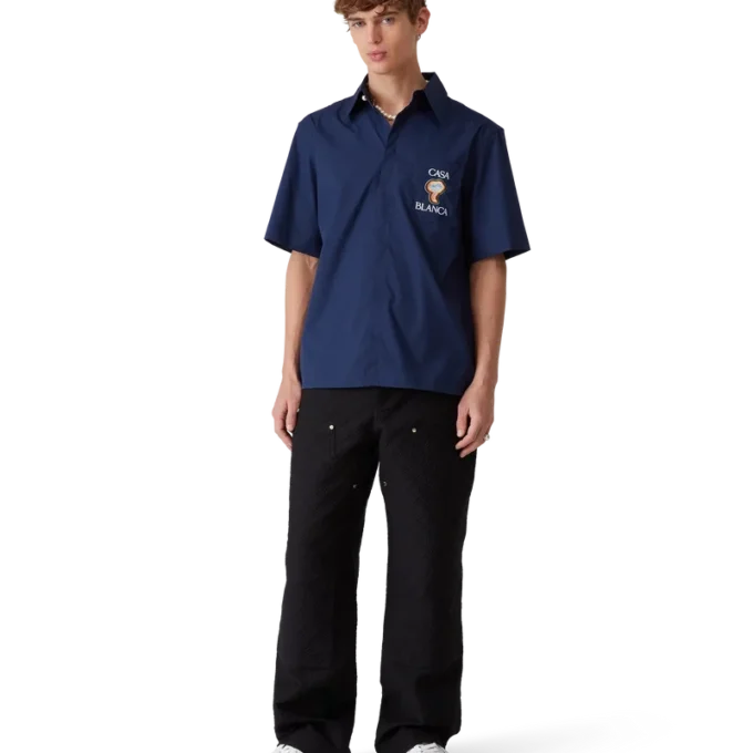 Rainbow Mushroom kortärmad skjorta