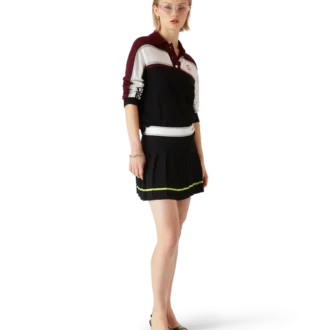 Randig oversized skjorta med långa ärmar