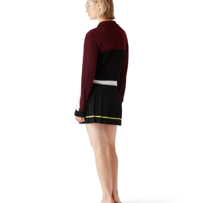 Randig oversized skjorta med långa ärmar