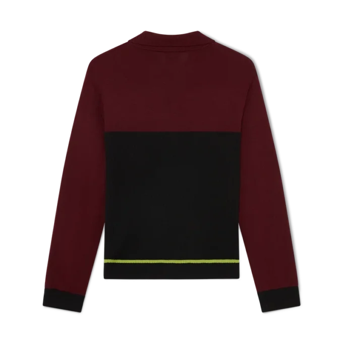 Randig oversized skjorta med långa ärmar