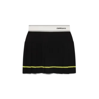 Randig plisserad kjol