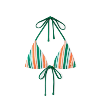 Randig string-bikinitopp