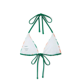 Randig string-bikinitopp