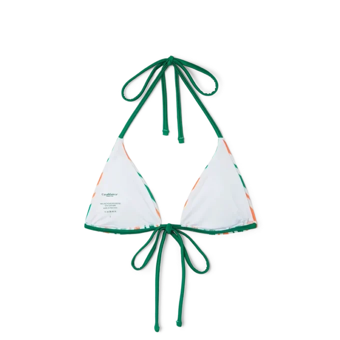 Randig string-bikinitopp