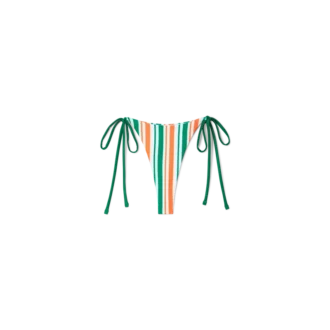 Randig stringbikiniunderdel