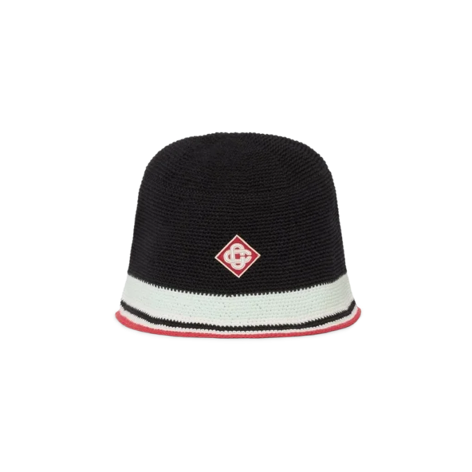 Randig virkad mössa Randig virkad mössa