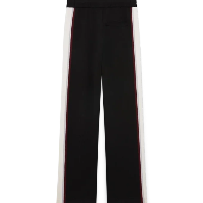 Randiga byxor i merinoull