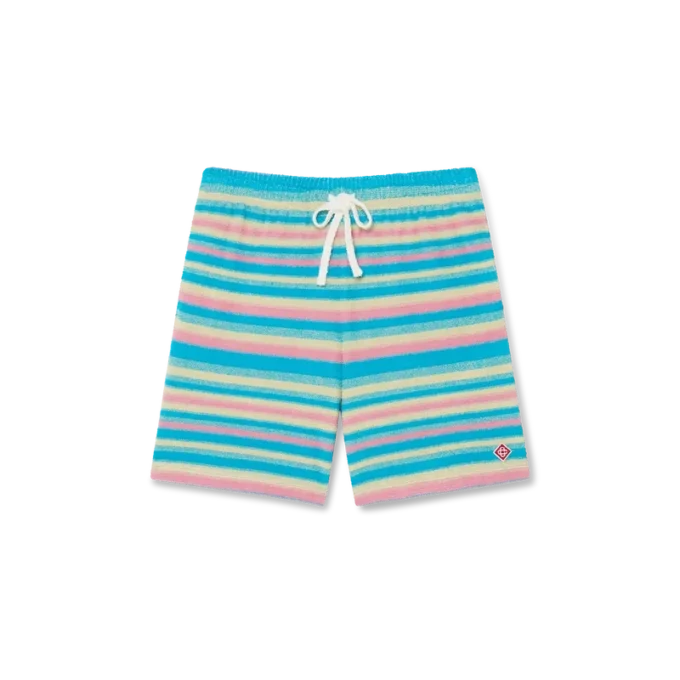 Randiga frottéshorts