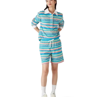 Randiga frottéshorts