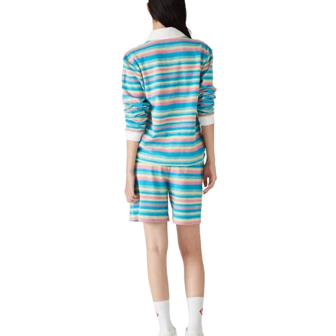 Randiga frottéshorts