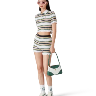 Randiga rynkade Shorts