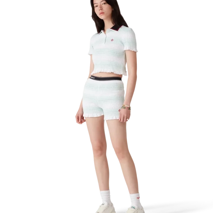 Randiga rynkade Shorts Randiga rynkade Shorts