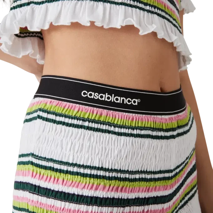 Randiga rynkade Shorts