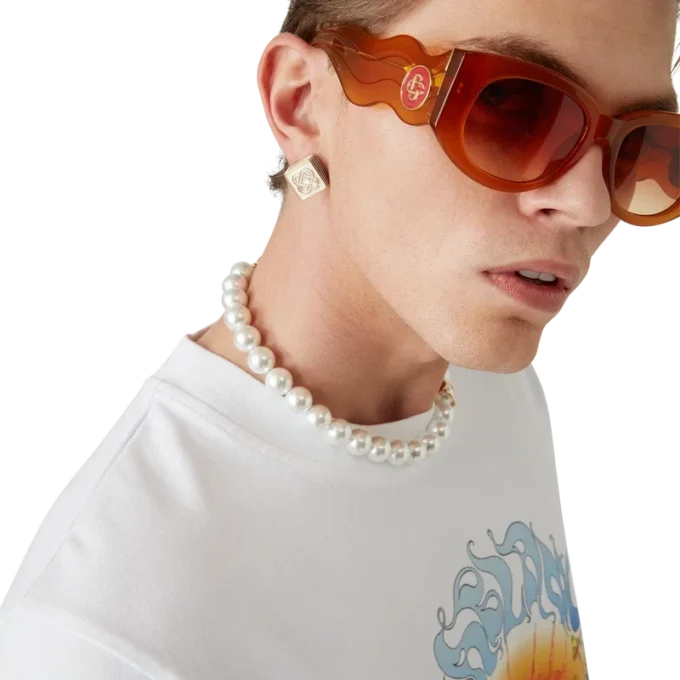 Örhängen med Monogram-logotyp Örhängen med Monogram-logotyp