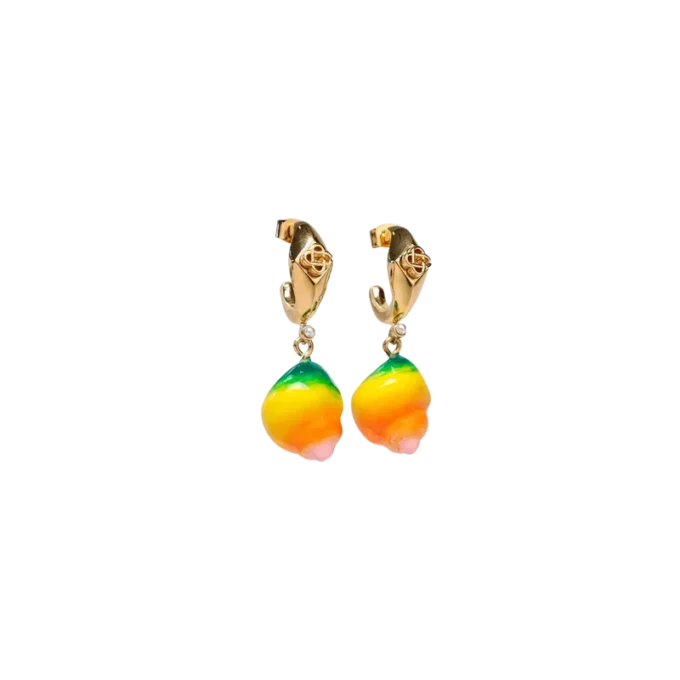 Örhängen med snäckor