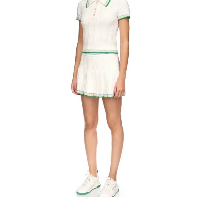 Ribbouclé-pikétröja Ribbouclé-pikétröja