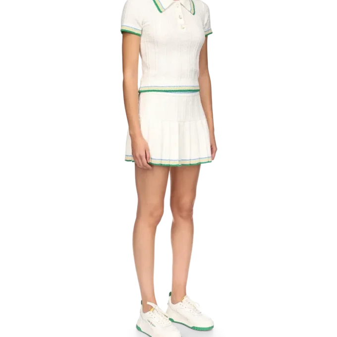 Ribbouclé-pikétröja Ribbouclé-pikétröja