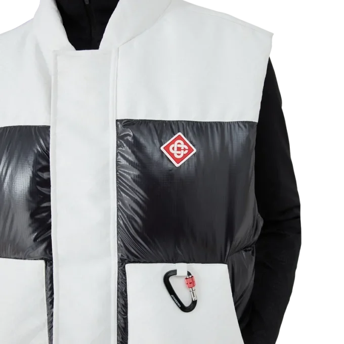 Ripstop-skidväst med dun