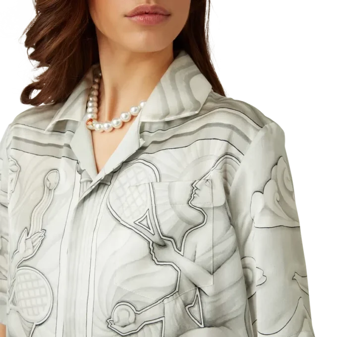 Sacred Stone silkskjorta