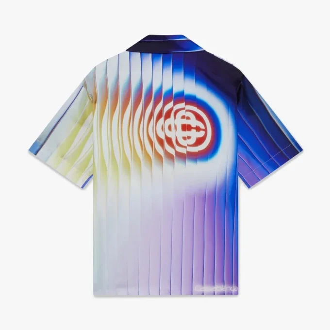 Shockwave kortärmad silkesskjorta