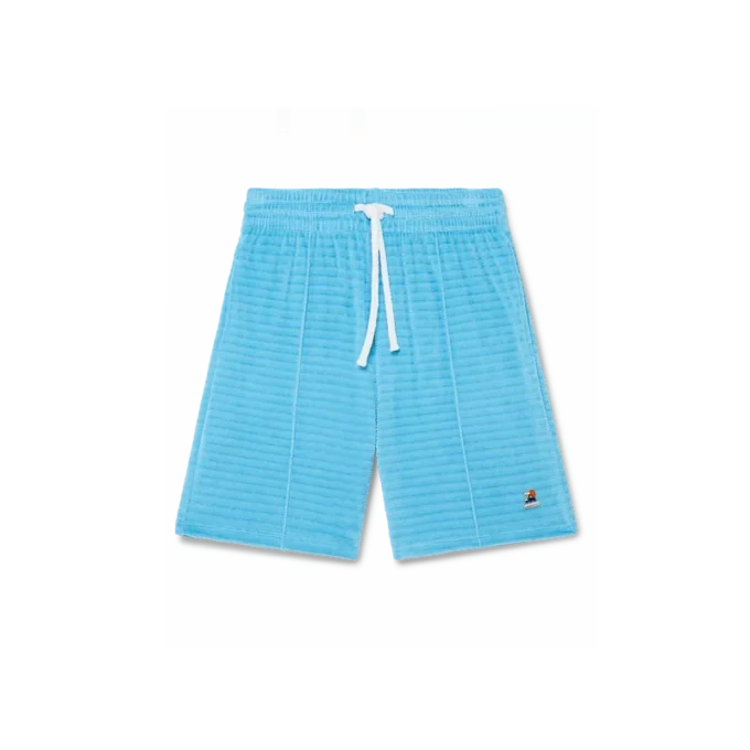 Shorts i randigt velour Shorts i randigt velour