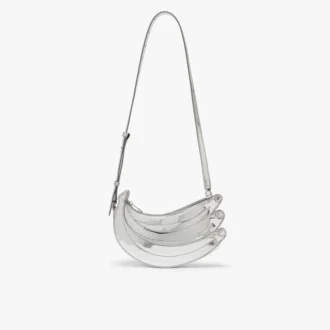 Silver Banana Bag