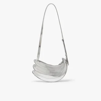 Silver Banana Bag