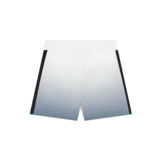 Silvergradierade shorts i träningsoverall