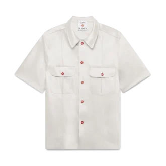 Skjorta i duchesse-satin