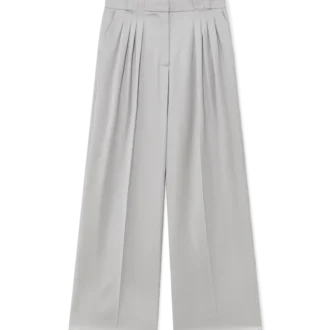 Skräddarsydda byxor i ull med tre veck