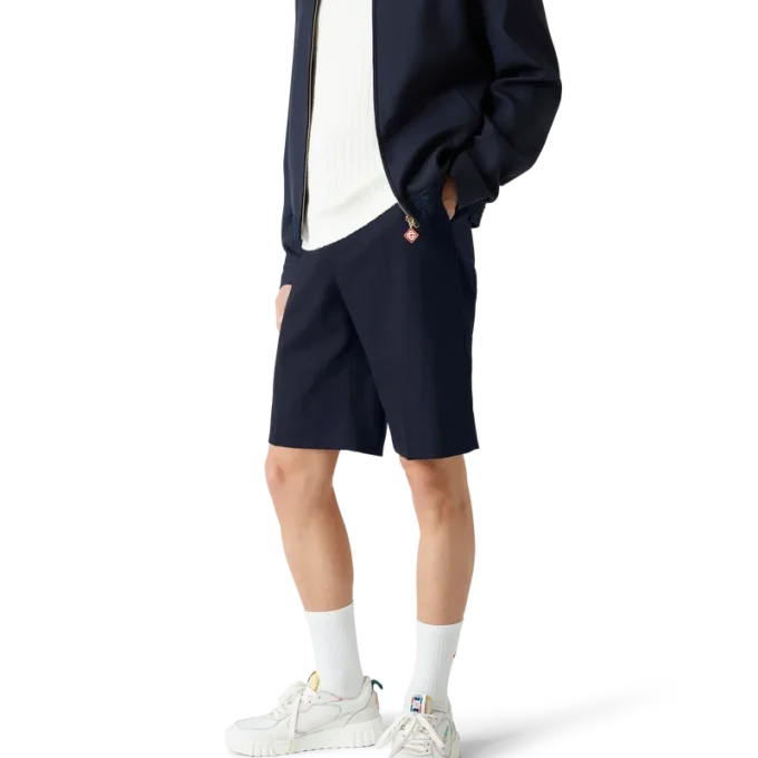 Skräddarsydda shorts i ull