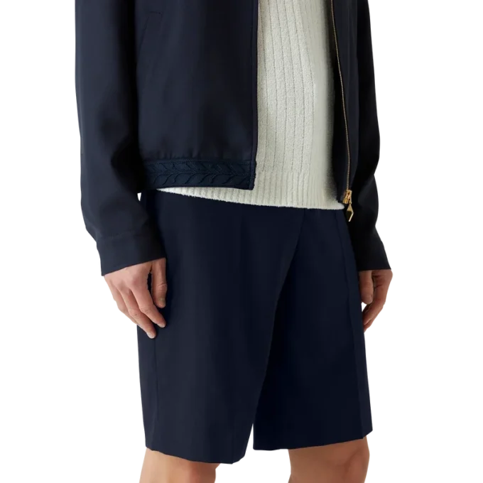 Skräddarsydda shorts i ull