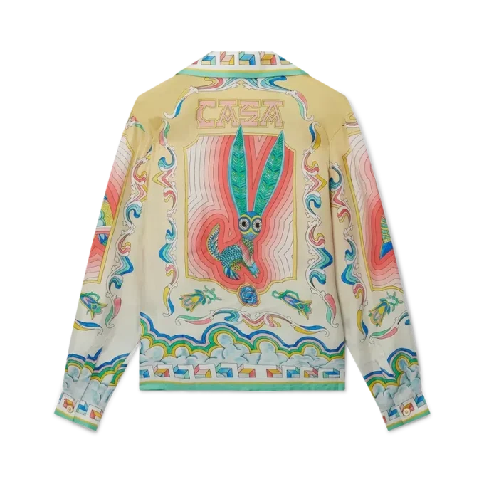 Souvenir-silkeskjorta