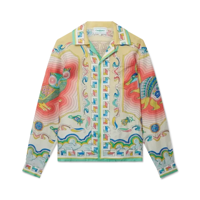 Souvenir-silkeskjorta