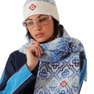 Space Dye Monogram-halsduk