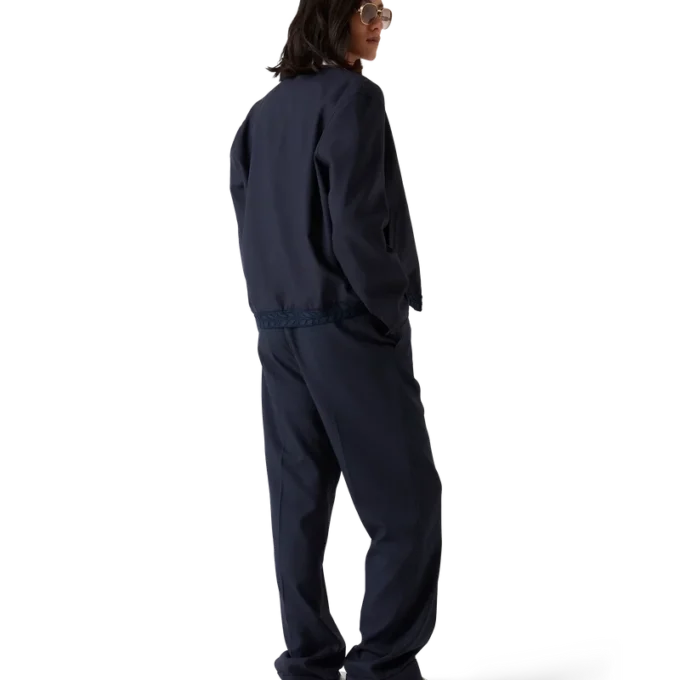 Sportig skräddarsydd jacka i ull