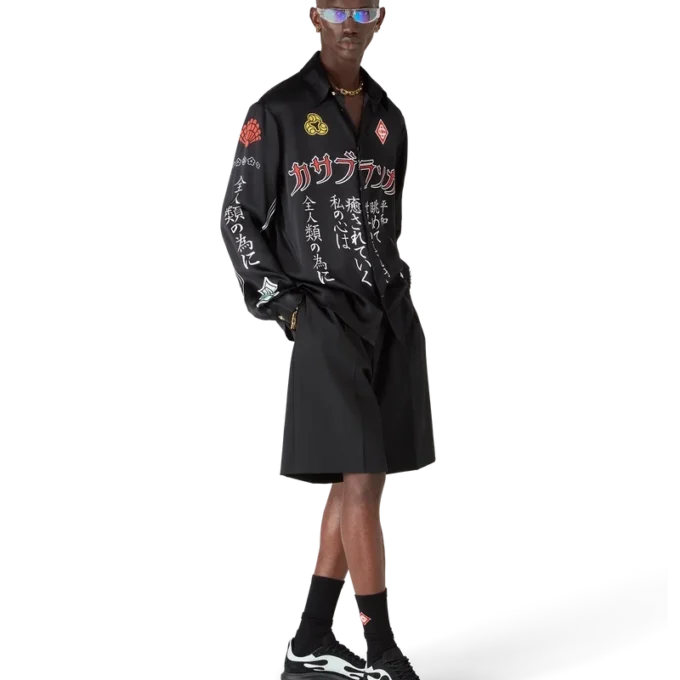 Stade-sneakers för herr i svart och mint