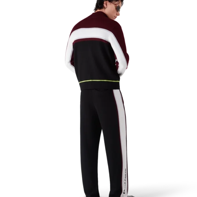 Stripe Merino Knit Track Jacket Stripe Merino Knit Track Jacket