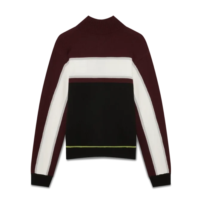 Stripe Merino Knit Track Jacket Stripe Merino Knit Track Jacket