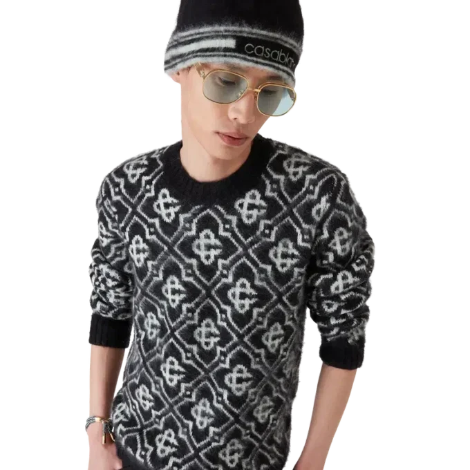 Stripe Mohair Beanie Stripe Mohair Beanie